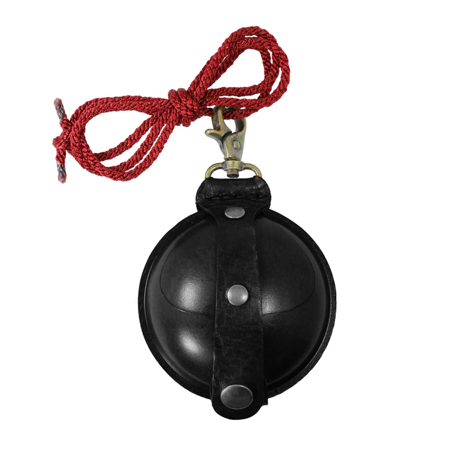VlaMiTex M30 Pellet Pouch - Porta Pallini In Pelle Per Diabolos, Con Moschettone, Diametro 6,3 Cm - 4