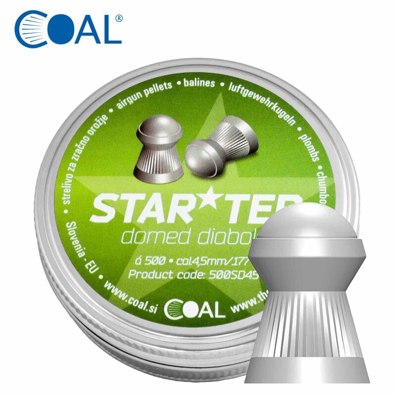 COAL Starter Domed Diabolo 4,5 mm (.177cal)
