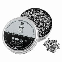 COAL White Pellets - Normal - 4,50 mm Diabolos - Luftgewehrkugeln