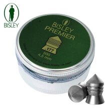 Bisley Premier Diabolo 4,5 mm (.177 cal) - Luftgewehrkugeln