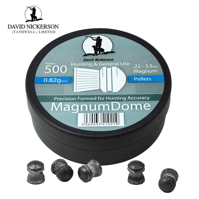 David Nickerson MagnumDome Diabolo 5,5 mm (.22 cal) - Luftgewehrkugeln