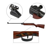 SET Luftgewehr Norconia B2 SE Fiberoptik 4,5 mm (P18) + 1000 Diabolos + 100 Scheiben + Kugelfang