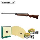 SET Luftgewehr Perfecta 32 - 4,5 mm (P18) - Umarex 62 Nachfolger + 1000 Diabolos + 100 Scheiben + Kugelfang