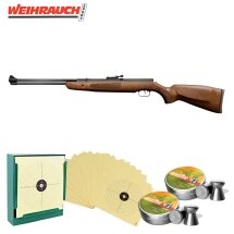 SET Luftgewehr Weihrauch HW 57 Fiber Optik 4,5 mm Diabolo...