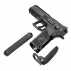 CZ P-09 Duty 4,5 mm Diabolo/Stahl BB Co2-Pistole Blow Back (P18)