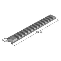 Umarex 850 M2, 850 AirMagnum - Picatinny-Adapter Schiene