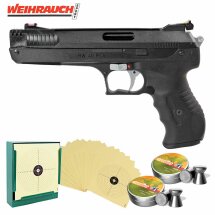 SET Luftpistolenset Weihrauch HW40 PCA 4,5 mm Diabolo...