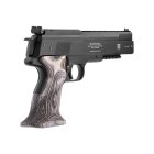 SET Luftpistolenset Weihrauch HW45 Black Star 4,5 mm Diabolo (P18) + 1000 Diabolos + 100 Scheiben + Kugelfang