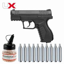 Luftpistolenset Umarex XBG - 4,5 mm Stahl BB Co2-Pistole...